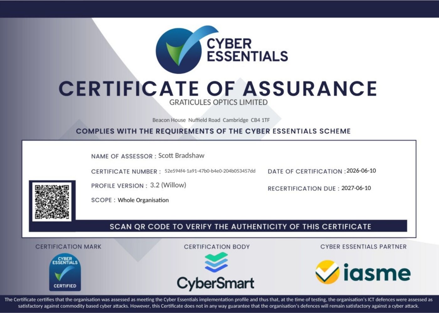 Cyber Essentials Renewed