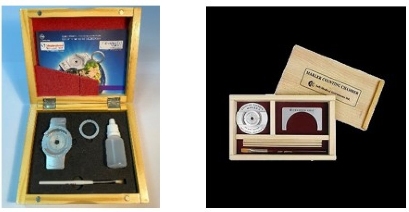 Sperm Counting Chambers - Shukratara & Makler types