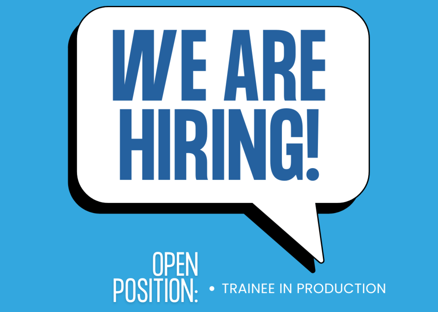 Trainee in Production 