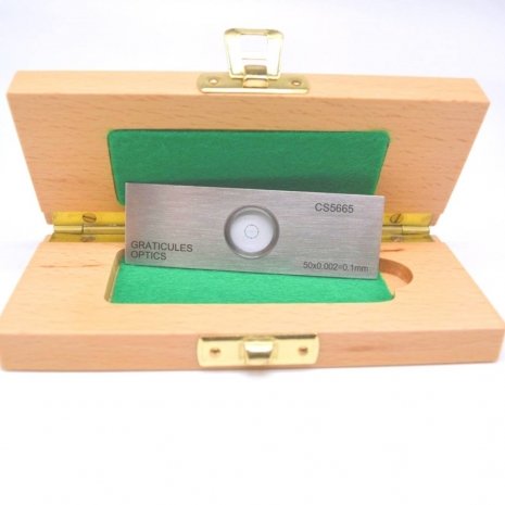 PS12 Stage Micrometer 0.1mm/0.002mm