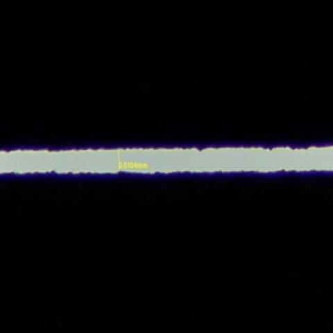 Superior 10um Width Electroformed Slits Now A Possibility