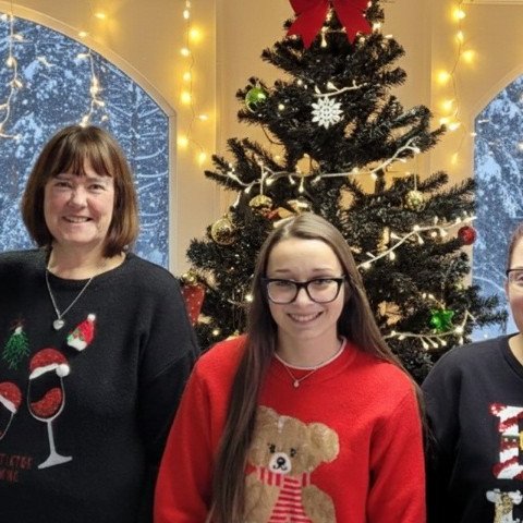 Christmas Jumper Day at Graticules