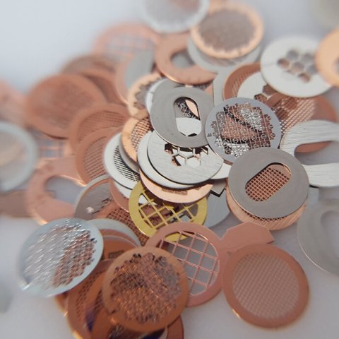 Custom Made TEM, SEM and FIB Grids