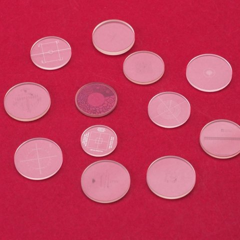 Database of Reticle Diameters for Common Microscopes