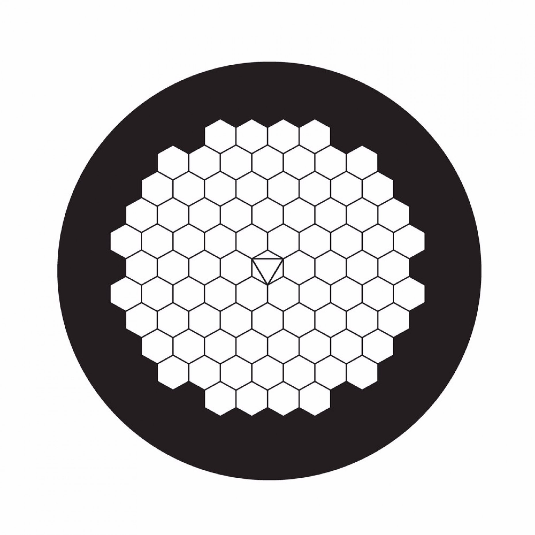 100 Mesh Hexagonal Grid