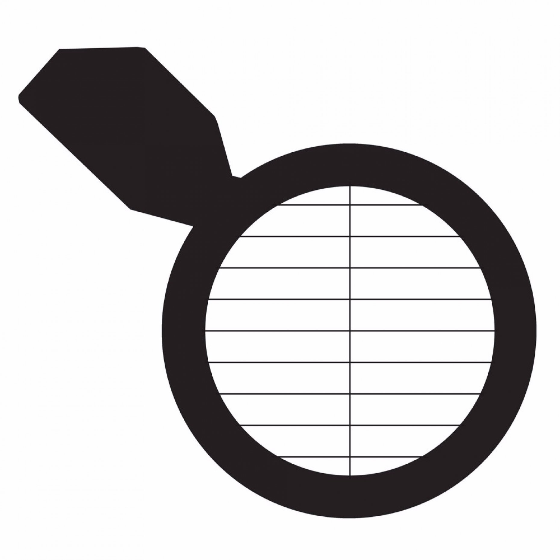 254µm Pitch Parallel Lines with Divider and Handle