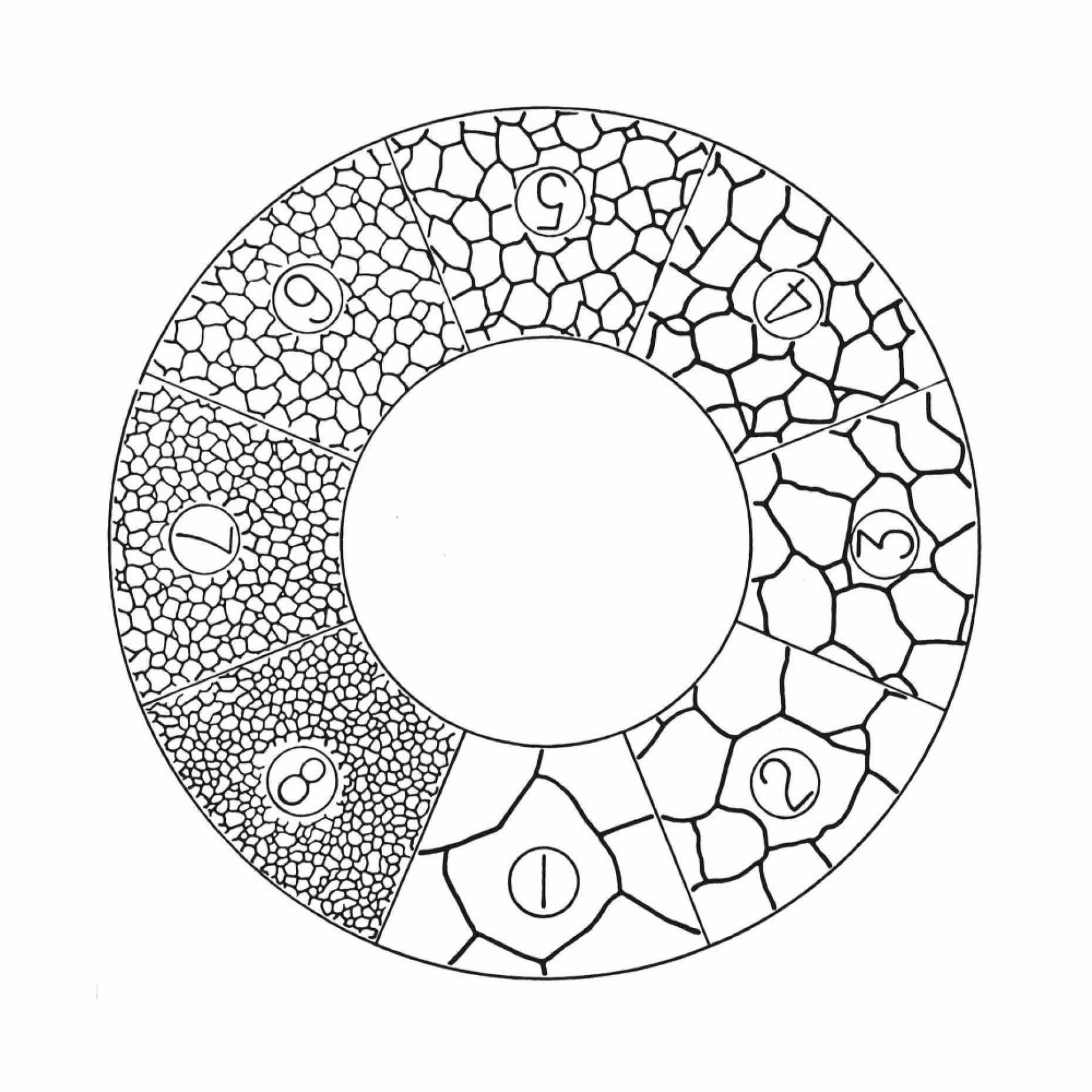 X Grain Size Chart