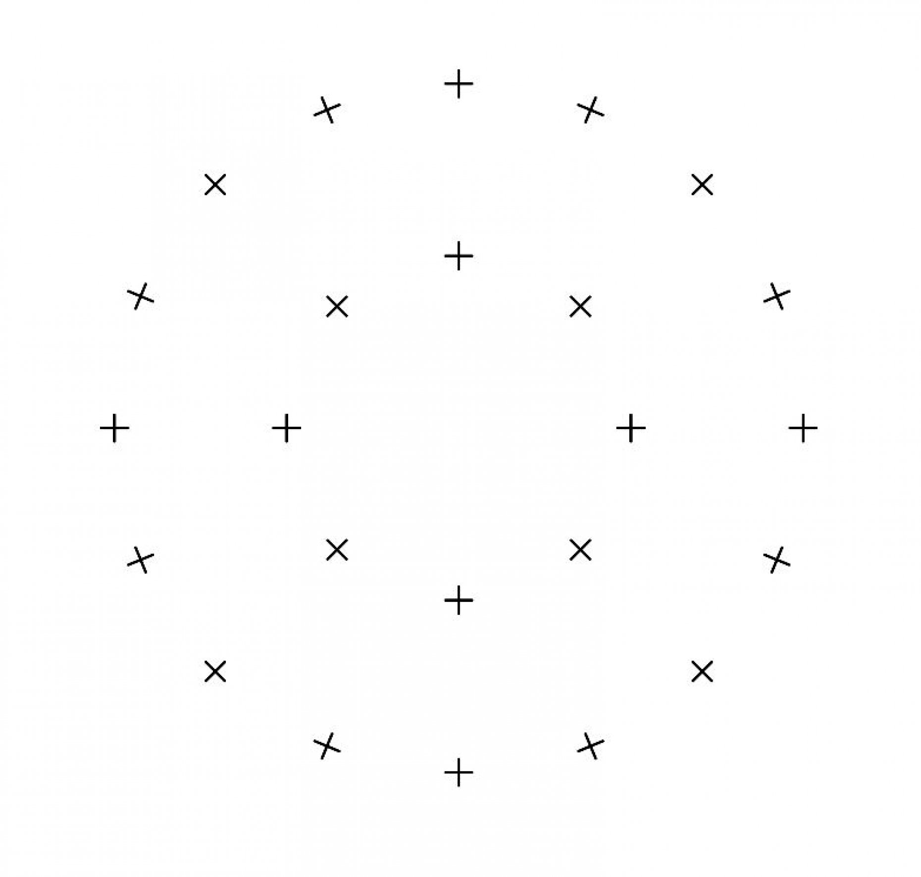 G54 ASTM E562 24 Point Circular Grid Pattern