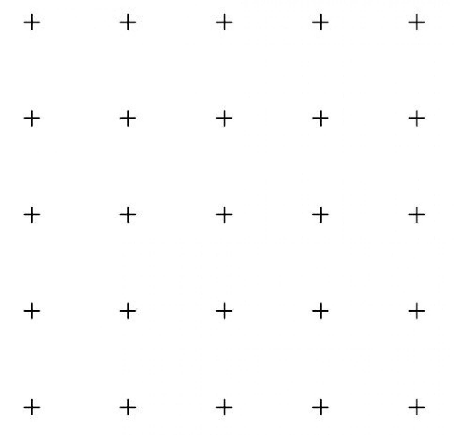 G55 ASTM E562 25 Point Square Grid Pattern