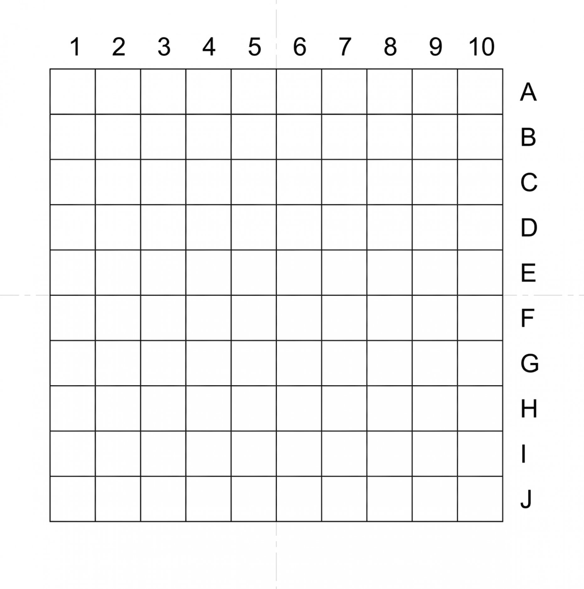 NE34A Indexed Grid 0.1mm Squares Pattern