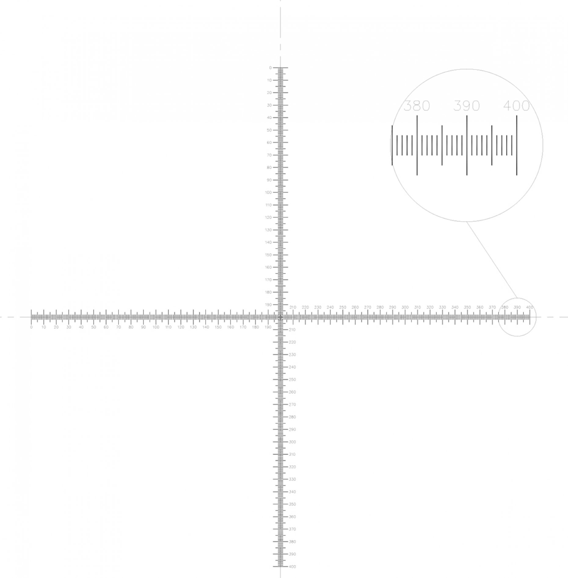 NE70 Crossed Scales 0.8''/0.002'' Pattern