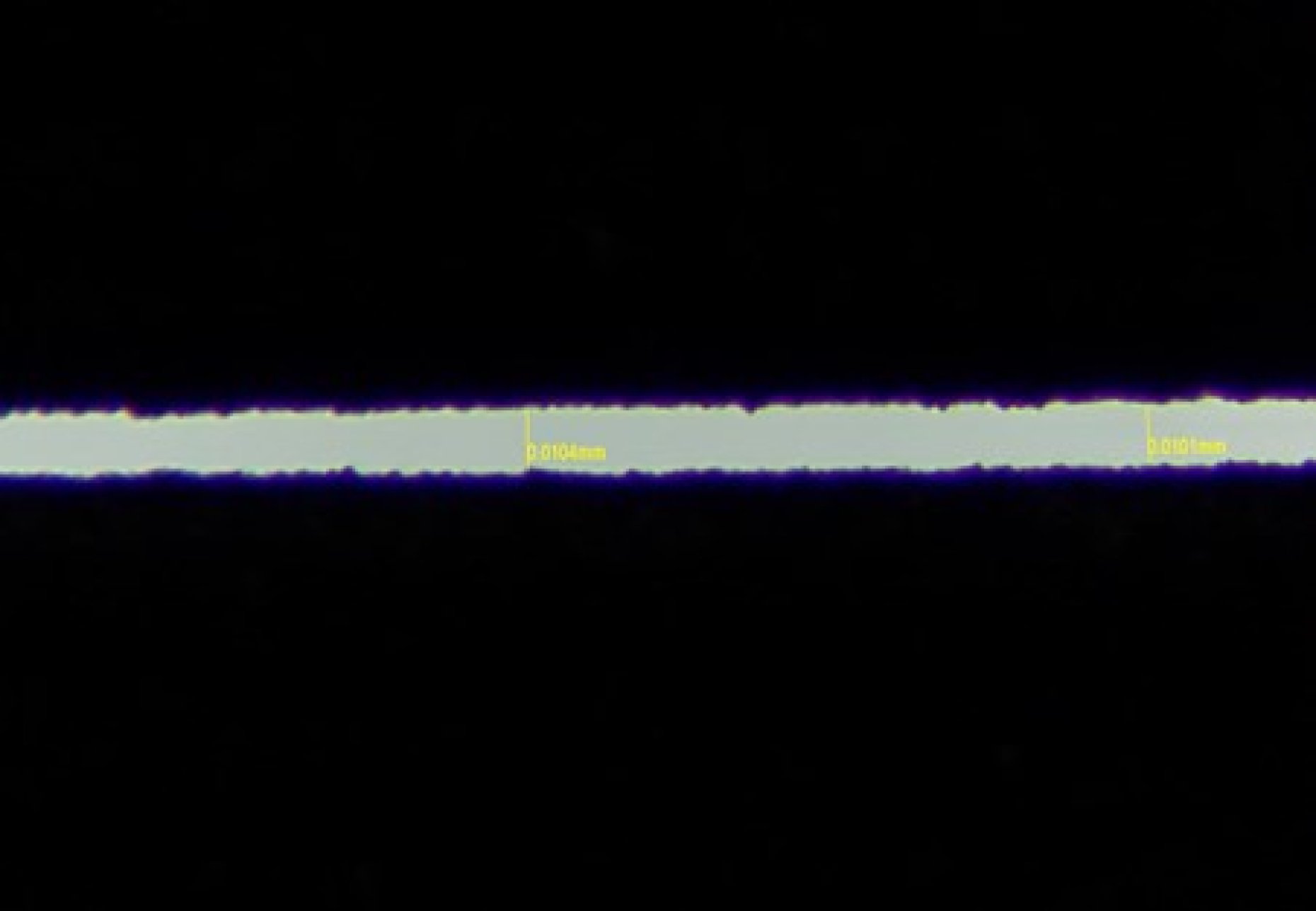 Superior 10um Width Electroformed Slits Now A Possibility