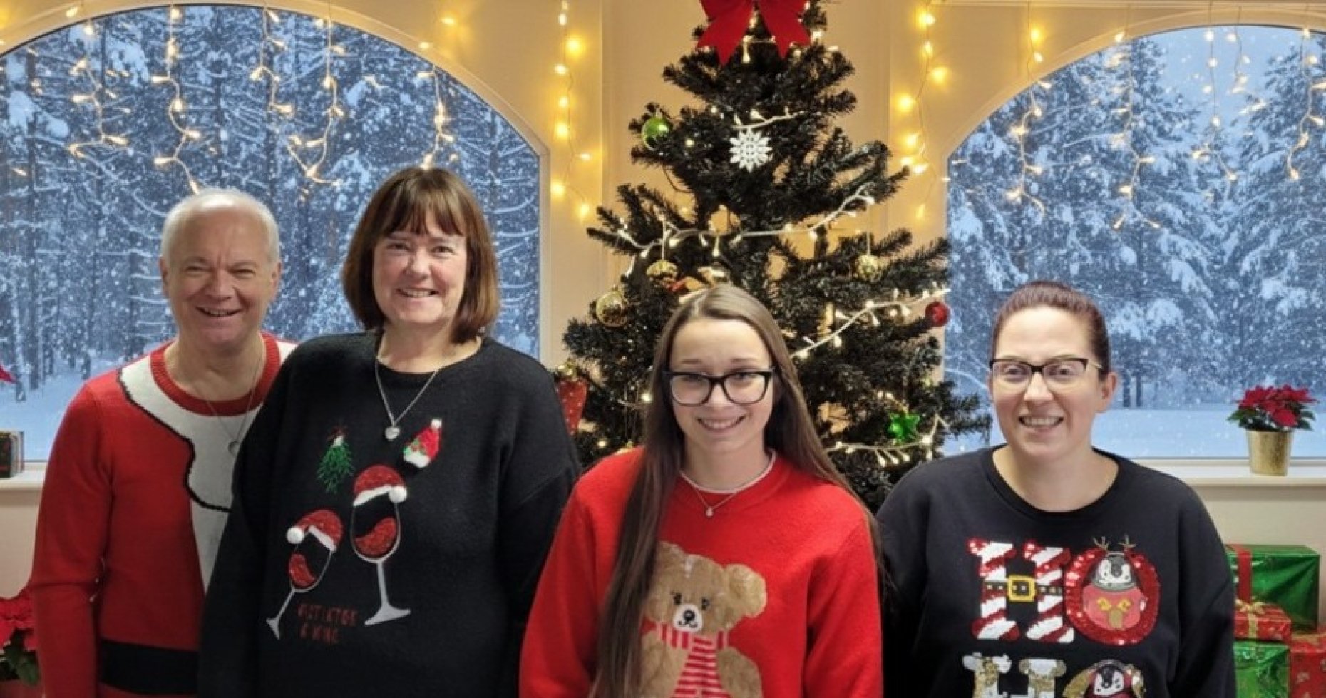 Christmas Jumper Day at Graticules