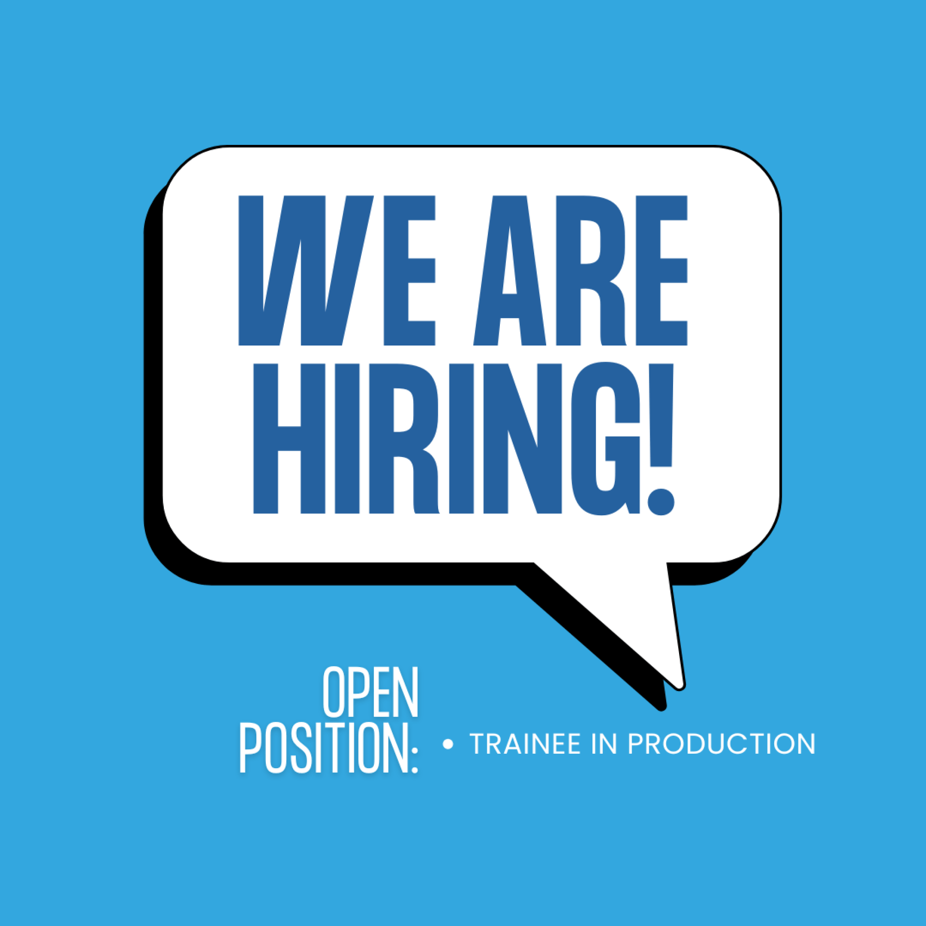 Trainee in Production 