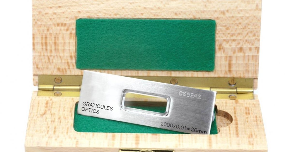 PS5 Stage Micrometer 20mm/0.01mm