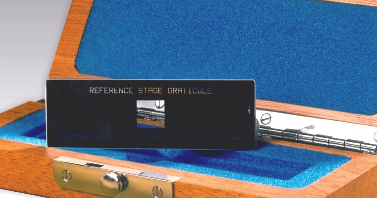 NPL Reference Stage Graticule